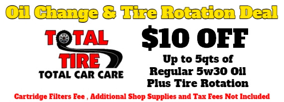  Oil Change and Tire Rotation